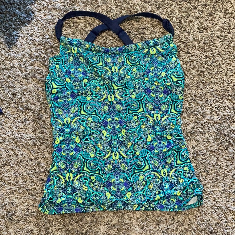 Title nine swim top